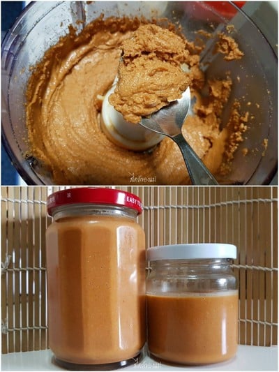 วิธีทำ Homemade peanut butter ( เนยถั่ว )