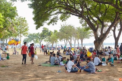 บรรยากาศ อ่างห้วยยาง