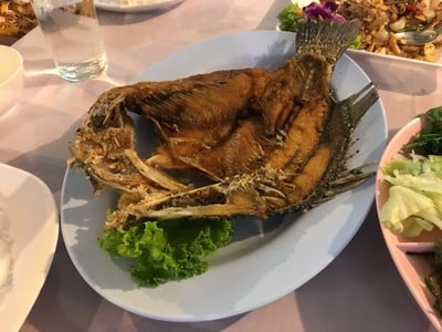 เมนูของร้าน เรือนทิพย์ ในเมืองกระบี่