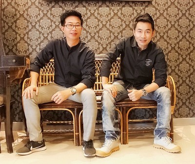 คุณริช และคุณตั๋ม