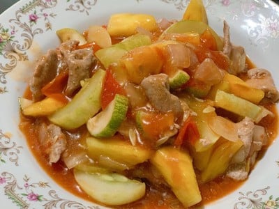 ผัดเปรี้ยวหวานหมู