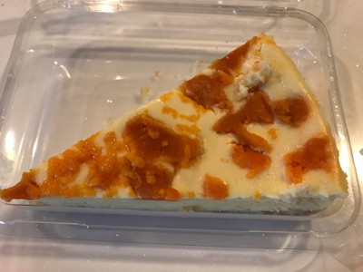 Salted egg cheesecake