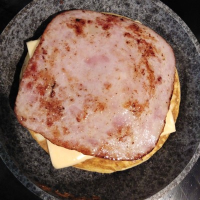 วิธีทำ แพนเค้กแฮมชีส