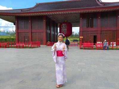 เสร็จแล้วไปเซลฟี่เป็นสาวญี่ปุ่นกันนนน