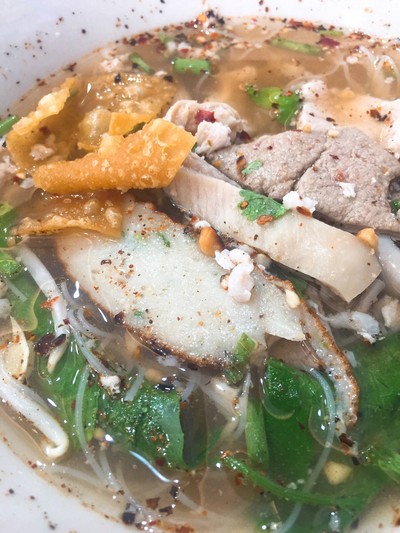 ก๋วยเตี๋ยวต้มยำหมู
