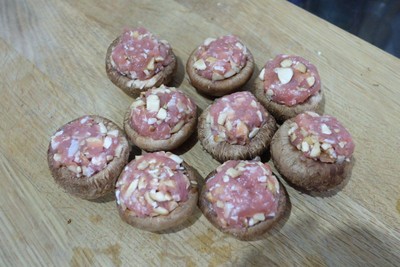 วิธีทำ เห็ดหอมยัดไส้