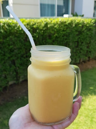 วิธีทำ Mango Smoothie 🥭 วิธีทำ Mango Smoothie 🥭