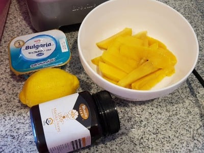 วิธีทำ Mango Smoothie 🥭 วิธีทำ Mango Smoothie 🥭