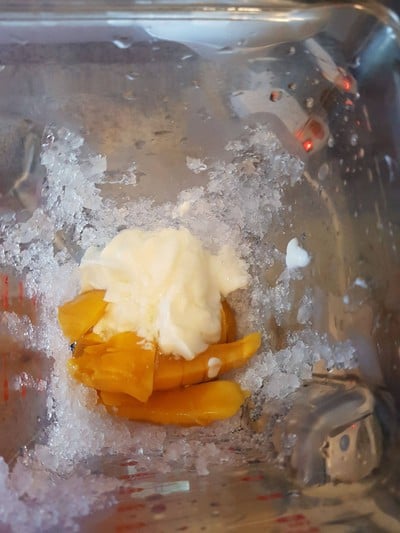 วิธีทำ Mango Smoothie 🥭 วิธีทำ Mango Smoothie 🥭