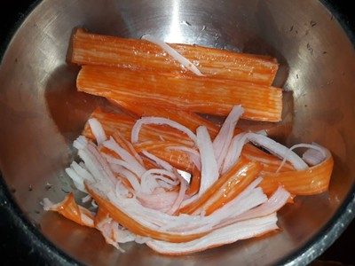 วิธีทำ สลัดปูอัดวาซาบิ