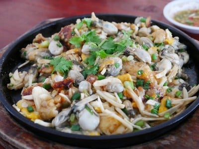 เมนูของร้าน ครัวป้าเฉลียว ชะอำ