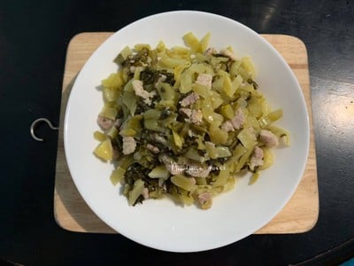 วิธีทำ ผัดผักกาดดอง วิธีทำ ผัดผักกาดดอง