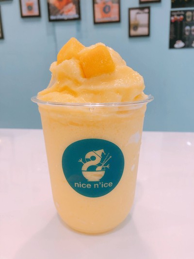 มะม่วง โยเกิร์ต สมูทตี้