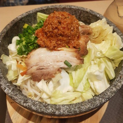 เมนูของร้าน Tonkotsu Kazan Ramen สยามเซ็นเตอร์