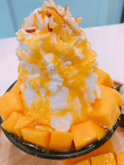 บิงซู มะม่วงน้ำดอกไม้