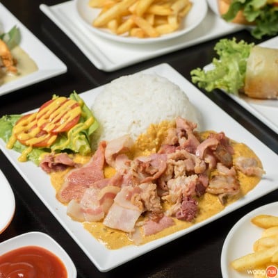 เมนูของร้าน The Rush Hour