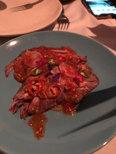 ยำเนื้อย่าง