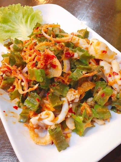 ยำถั่วพลูไข่ต้ม##1