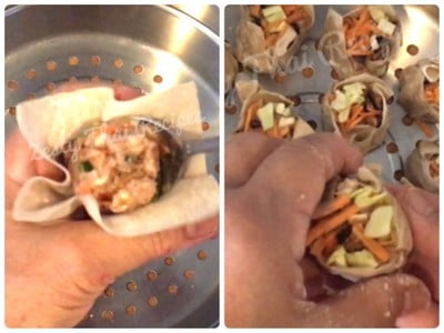 วิธีทำ ขนมจีบหมูและผัก วิธีทำ ขนมจีบหมูและผัก
