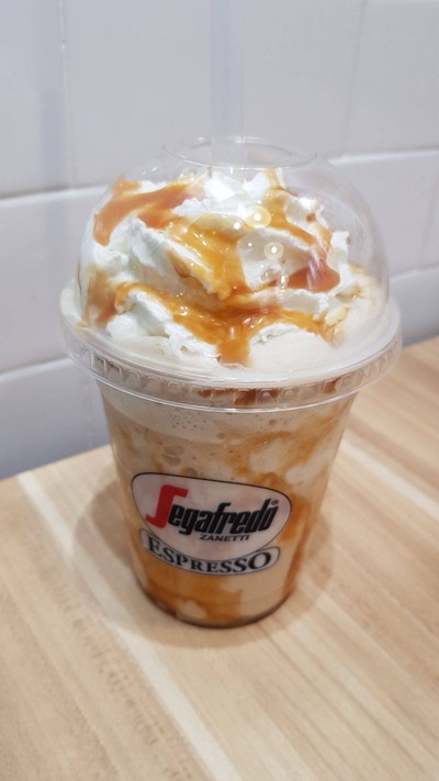 Salted Caramel Granita