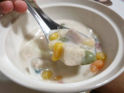 เมนูของร้าน บัวลอยแม่ชะอ้อน ลาดพร้าวซอย 15 ติดร้านบะหมี่บ้านโป่ง