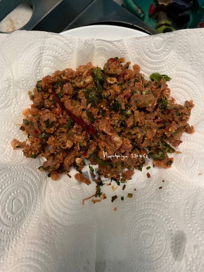 วิธีทำ ลาบหมูทอดกรอบ