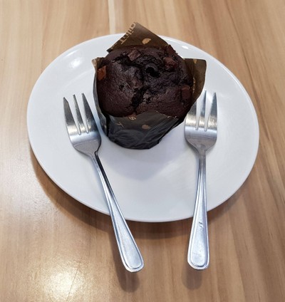 Double Chocolate Tulip Muffin
