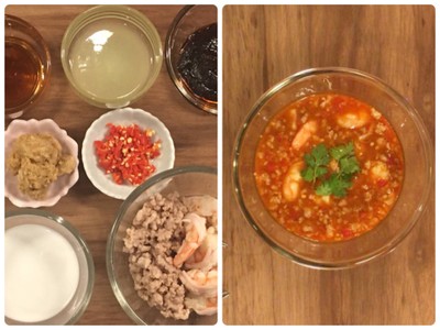 วิธีทำ ยำต้นอ่อนผักบุ้งกรอบ