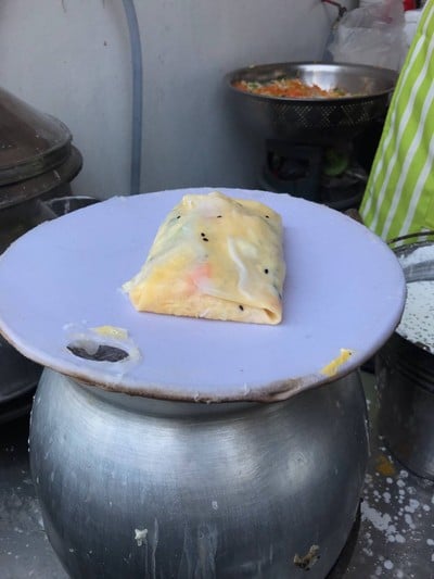 เมนูของร้าน ป้อม ข้าวพันผัก