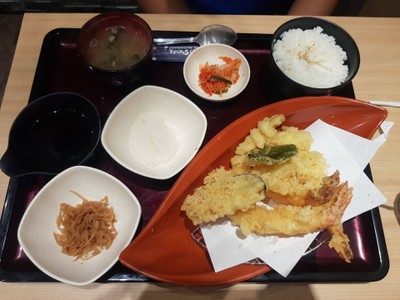 Set ข้าวเทมปุระ