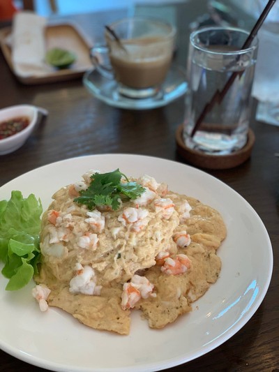 ข้าวไข่ข้นกุ้ง