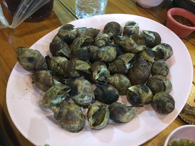 หอยหวานเผา