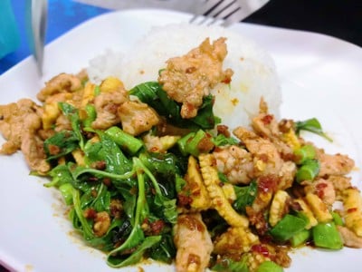 เมนูของร้าน ป้าแป๊ดอาหารตามสั่ง