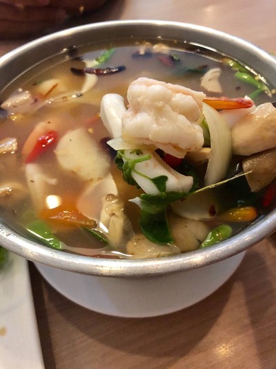 กุ้งสด หมึกก็สดมากคะ