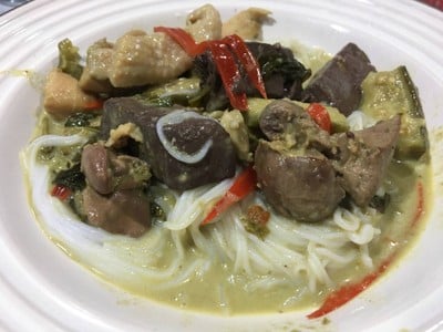 วิธีทำ แกงเขียวหวานมะเขือยาวไก่ วิธีทำ แกงเขียวหวานมะเขือยาวไก่