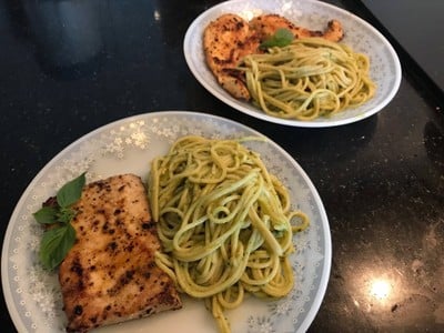 Pesto Spaghetti 