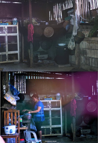 ครัวของบ้านปะกาเกอะญอ