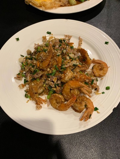 กุ้งผัดพริกเกลือ