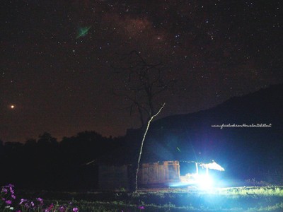 "ทางช้างเผือก" ที่กระท่อมขุนแปะตะวันไรวินท์