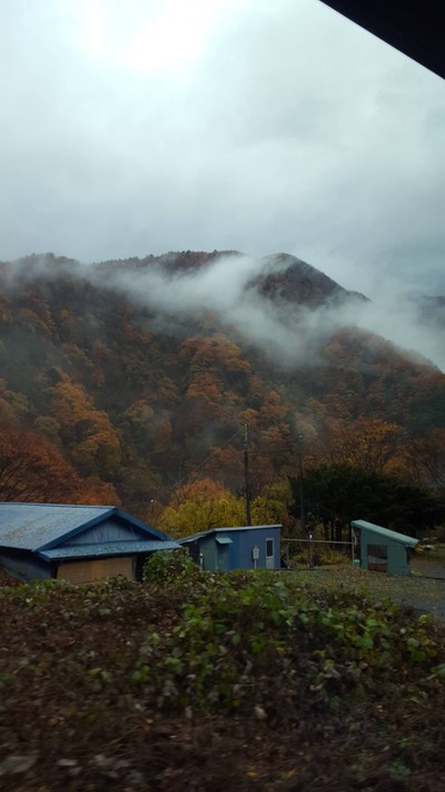 วิวข้างทางช่วงที่ออกจาก Takayama ไป Nagano