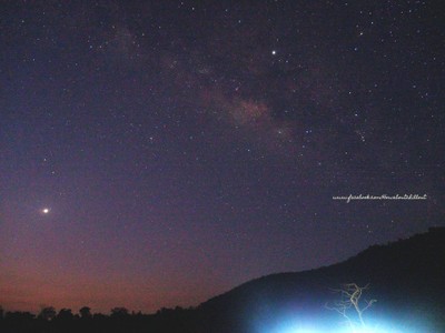 "ทางช้างเผือก" ที่กระท่อมขุนแปะตะวันไรวินท์