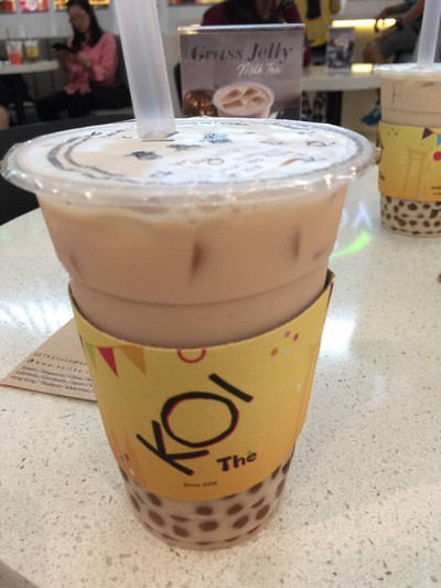 ชานมไข่มุขทอง