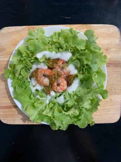 วิธีทำ สลัดกุ้งอบ วิธีทำ สลัดกุ้งอบ