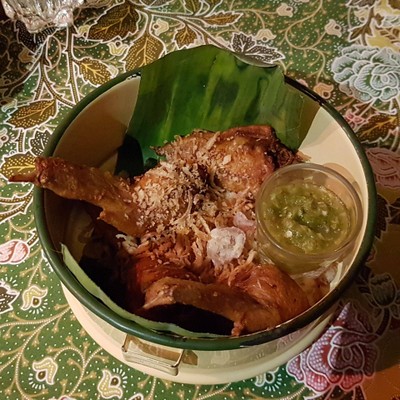 ปีกไก่ยัดไส้