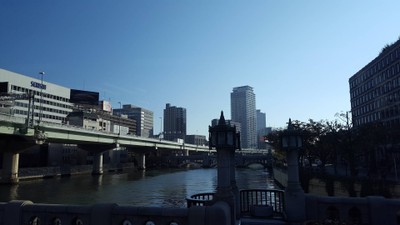 บรรยากาศในตัวเมืองโอซาก้า