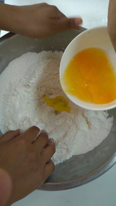 วิธีทำ ปั้นสิบ,ปั้นขลิบ