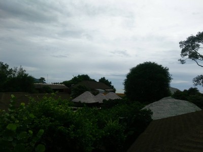 วิวจากระเบียงห้องพัก