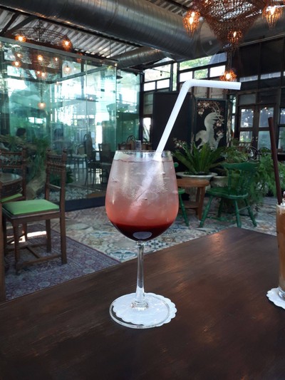 Strawberry Raspberry Italian Soda