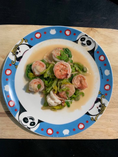 วิธีทำ กุ้งผัดคื่นช่าย วิธีทำ กุ้งผัดคื่นช่าย