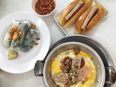 เมนูของร้าน ดาวเรือง  อาหารเช้าอุดรธานี